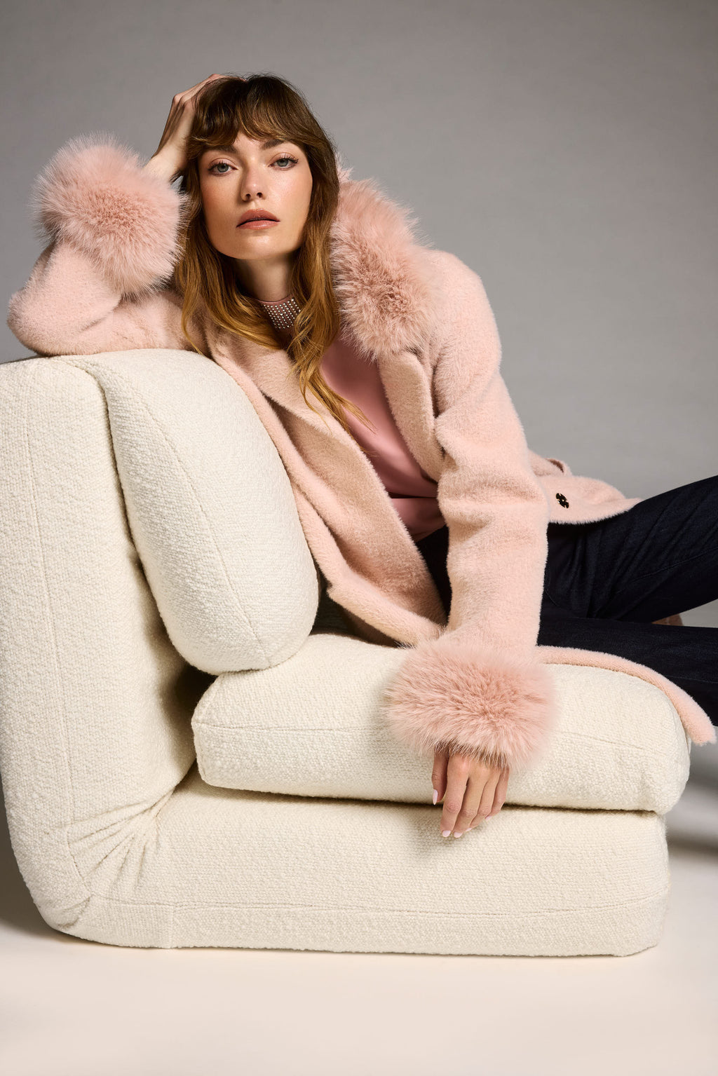 Joseph Ribkoff | Blush Pink Coat