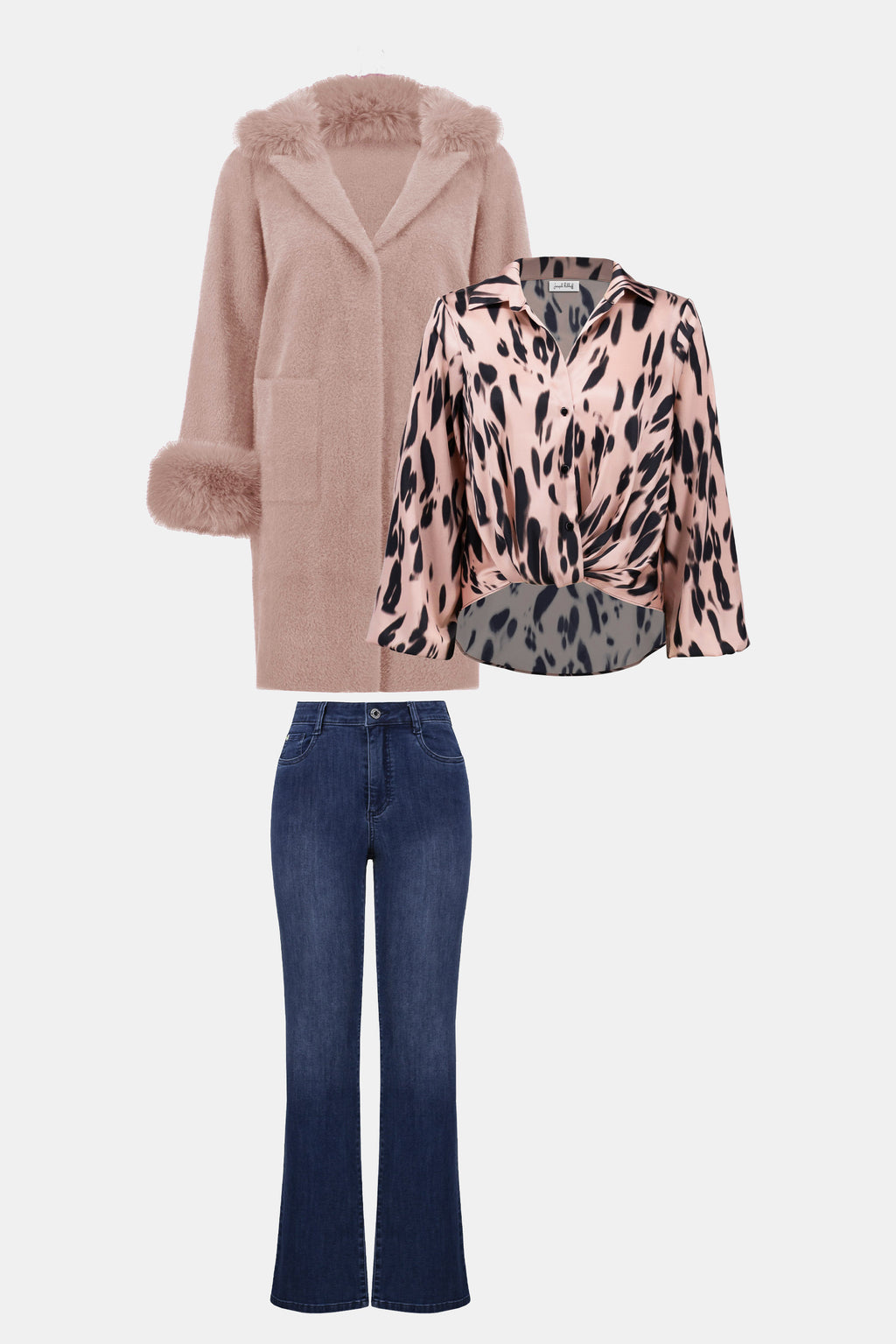 Joseph Ribkoff | Blush Pink Coat