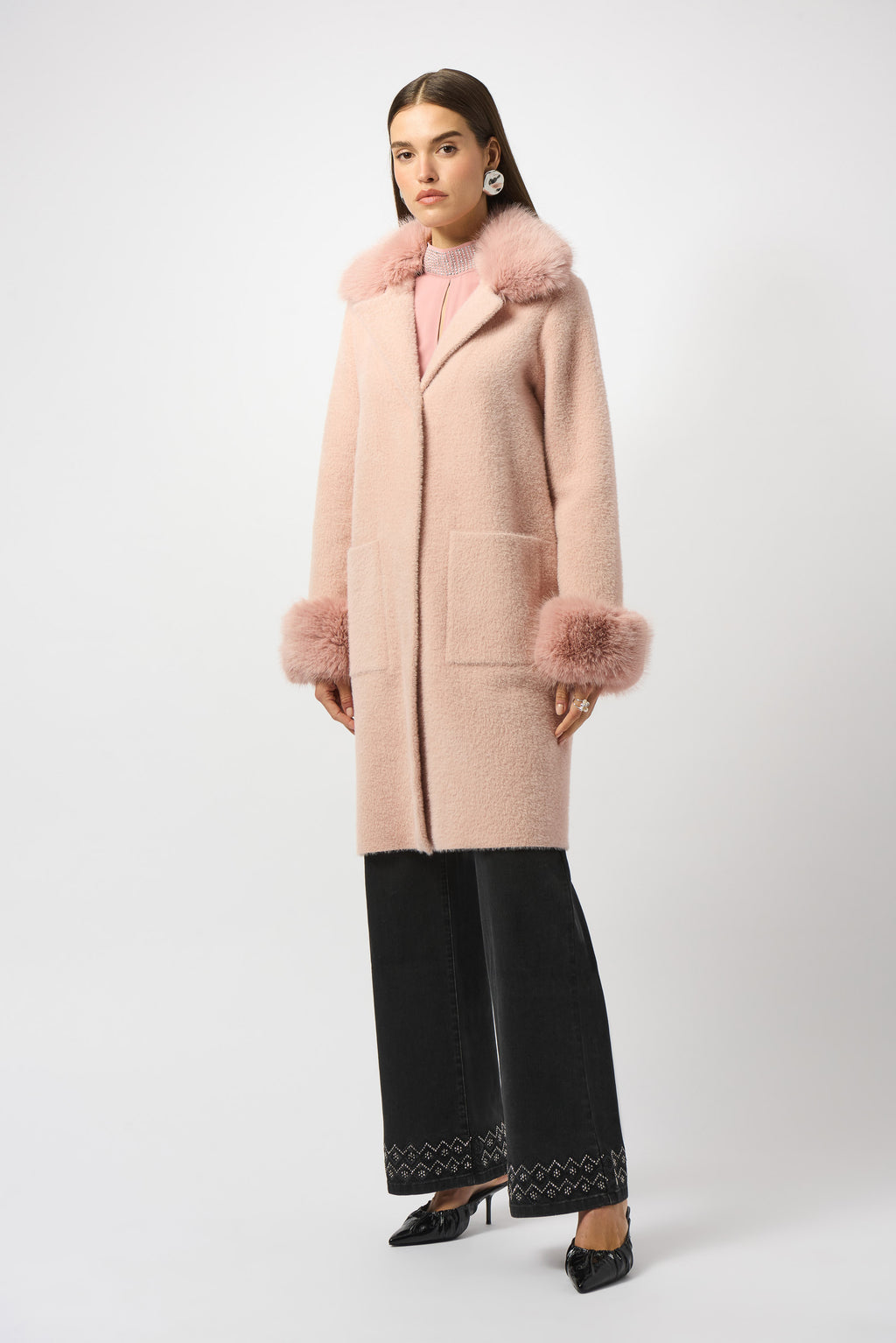 Joseph Ribkoff | Blush Pink Coat
