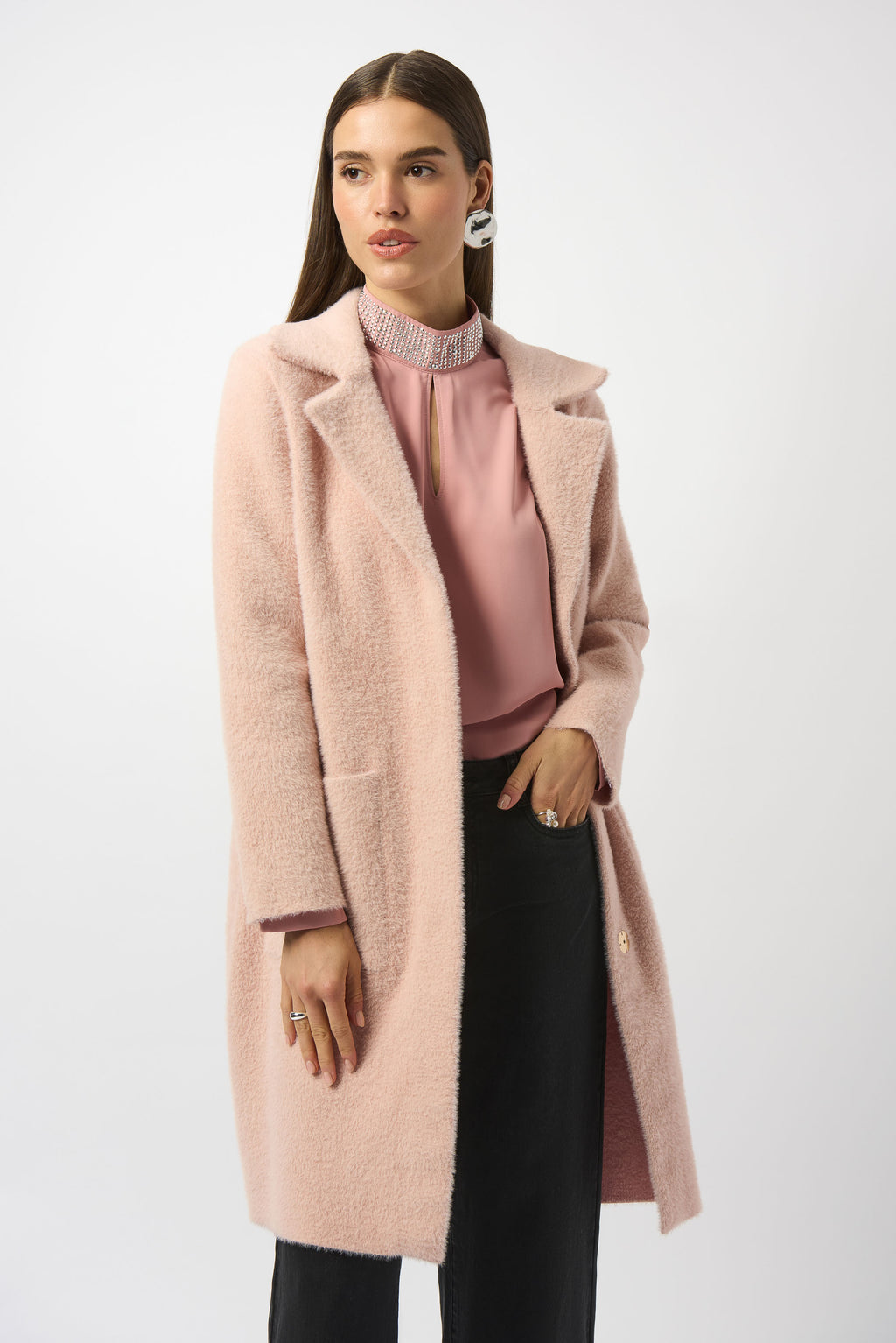 Joseph Ribkoff | Blush Pink Coat