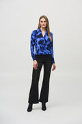 Joseph Ribkoff Royal/Black Top