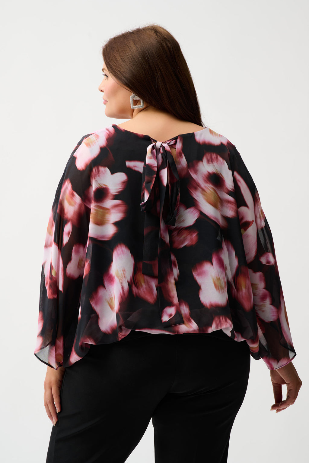 Joseph Ribkoff | Floral Cape Top