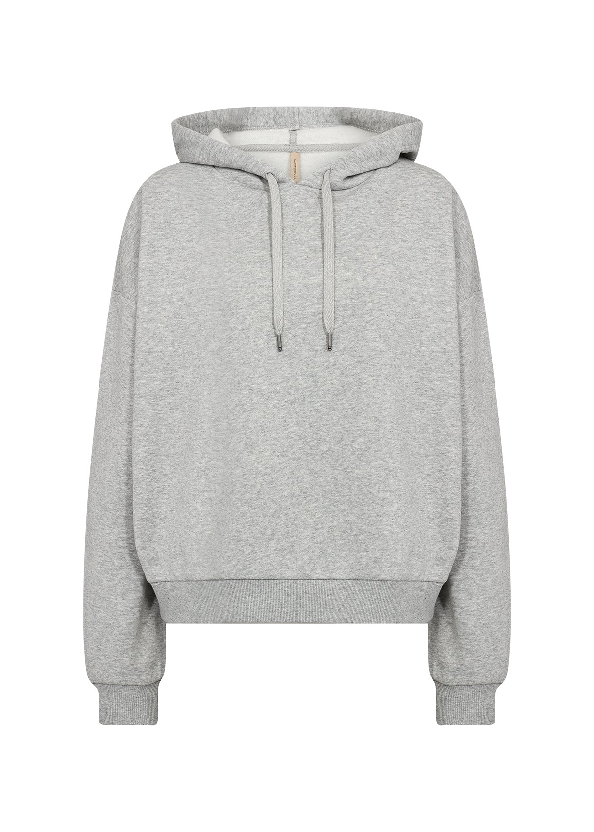 Gray hoodie on a white background