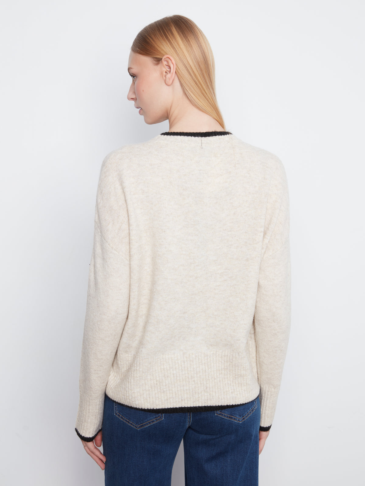 CB Natural Heart Sweater