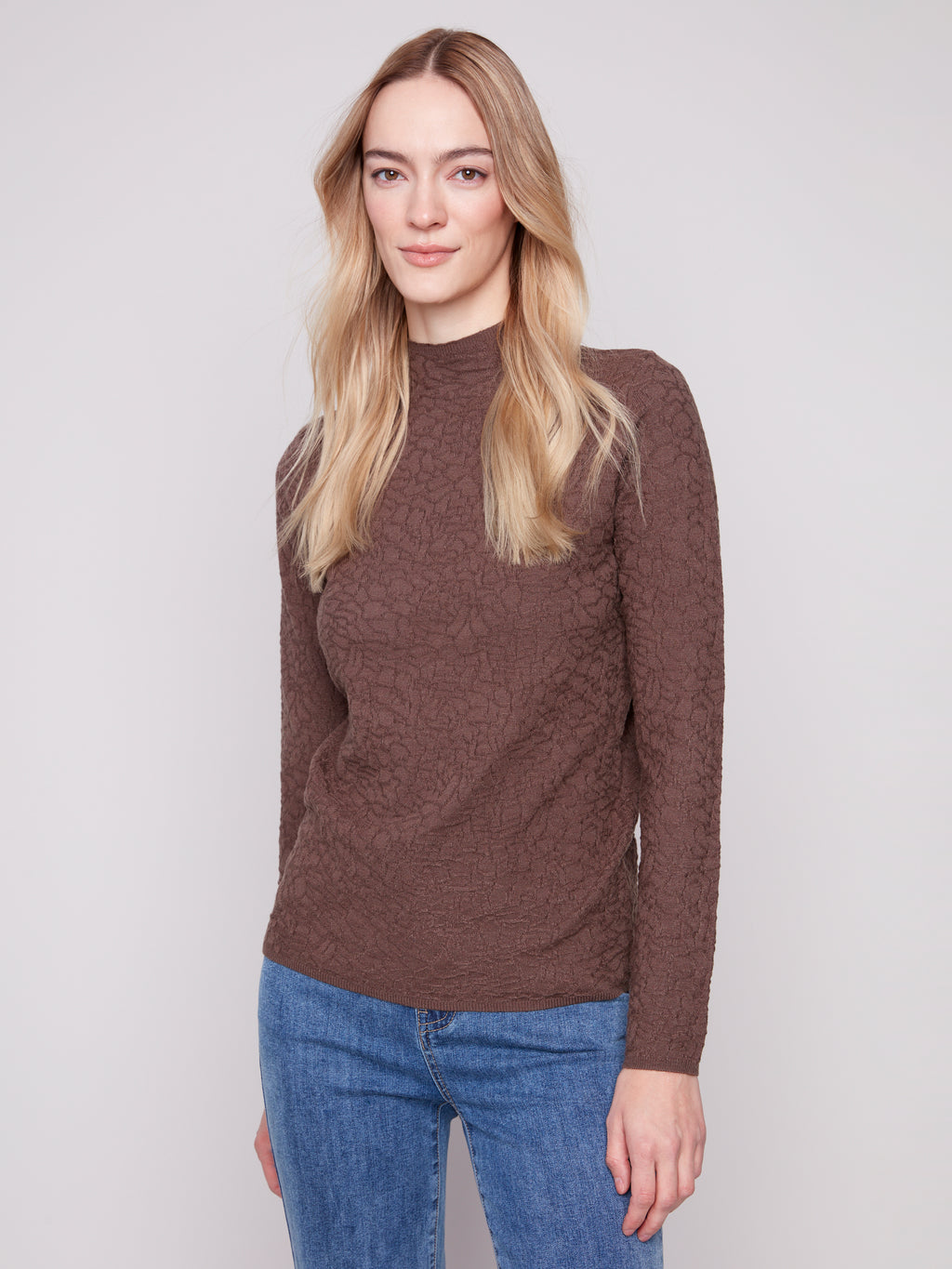 CB Textured Pullover