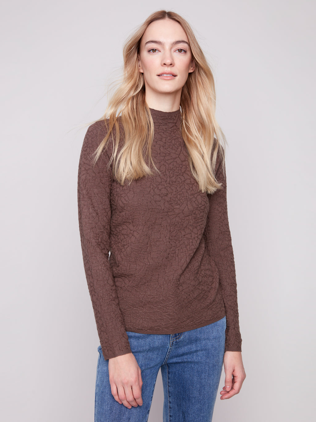 CB Textured Pullover