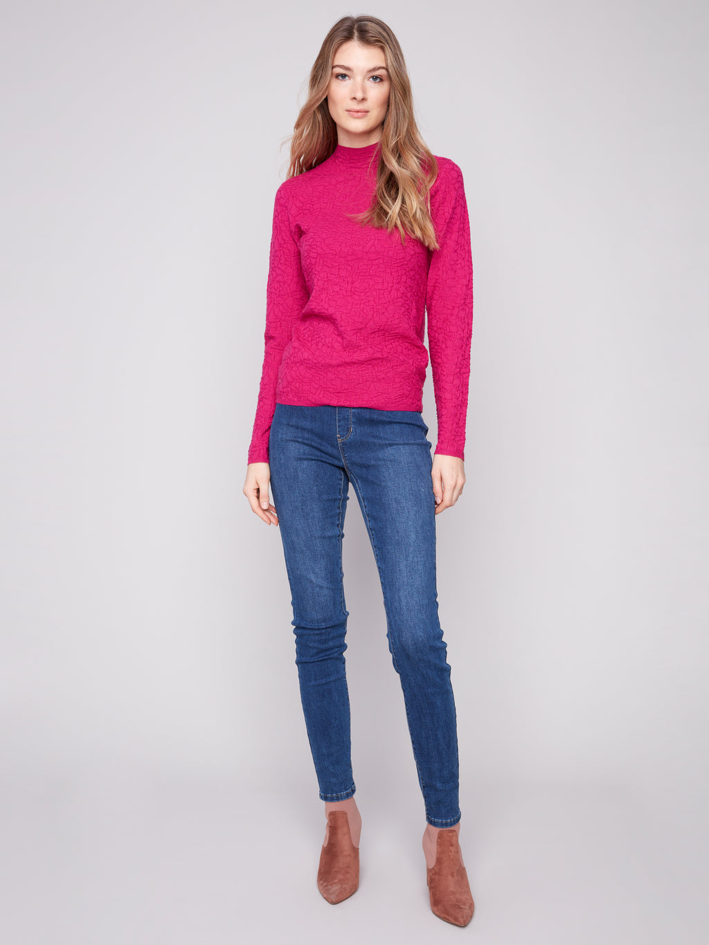 CB Textured Pullover