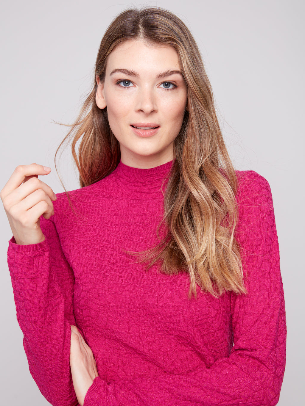 CB Textured Pullover