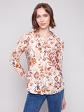 CB Print Blouse