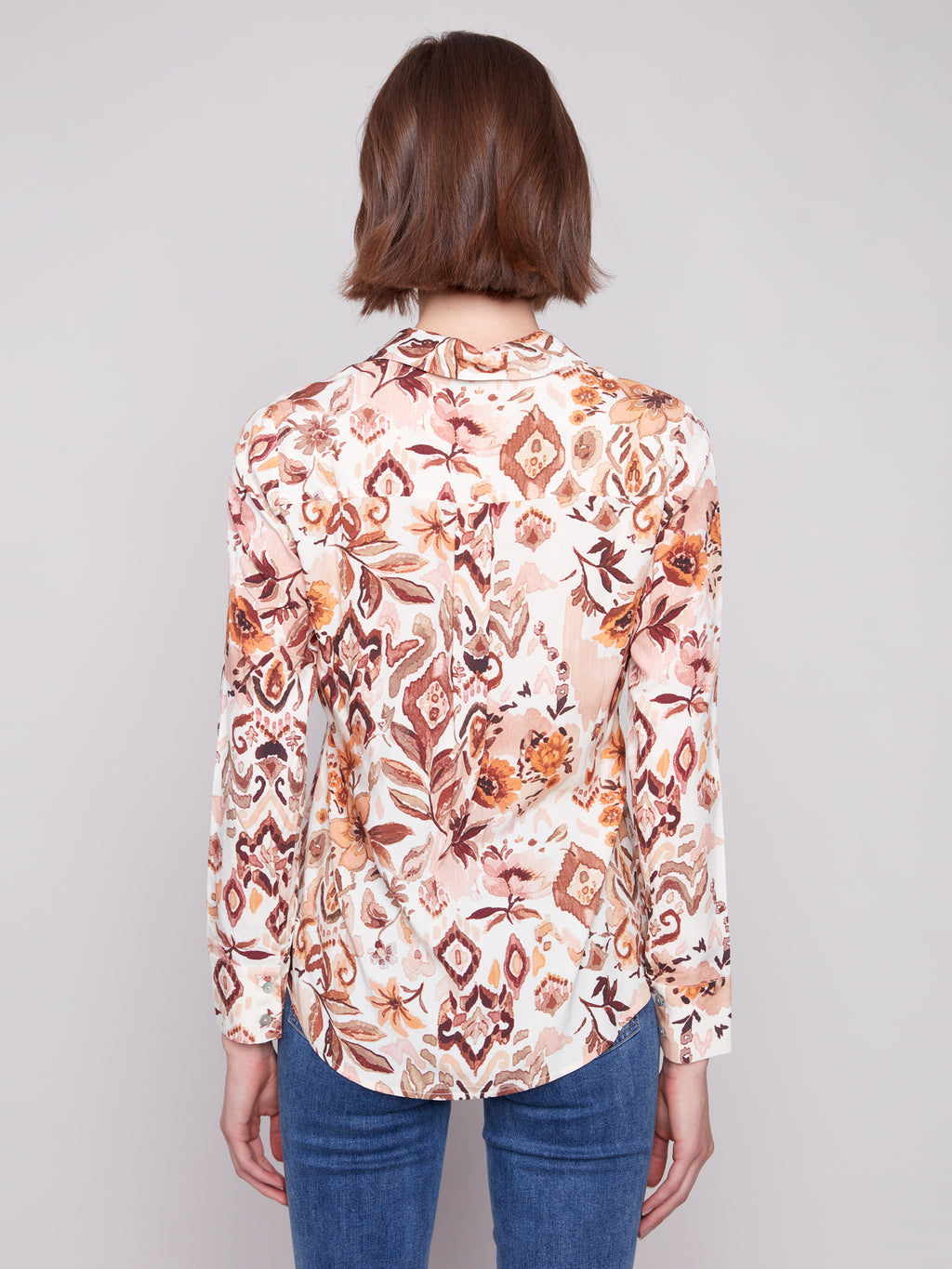 CB Print Blouse