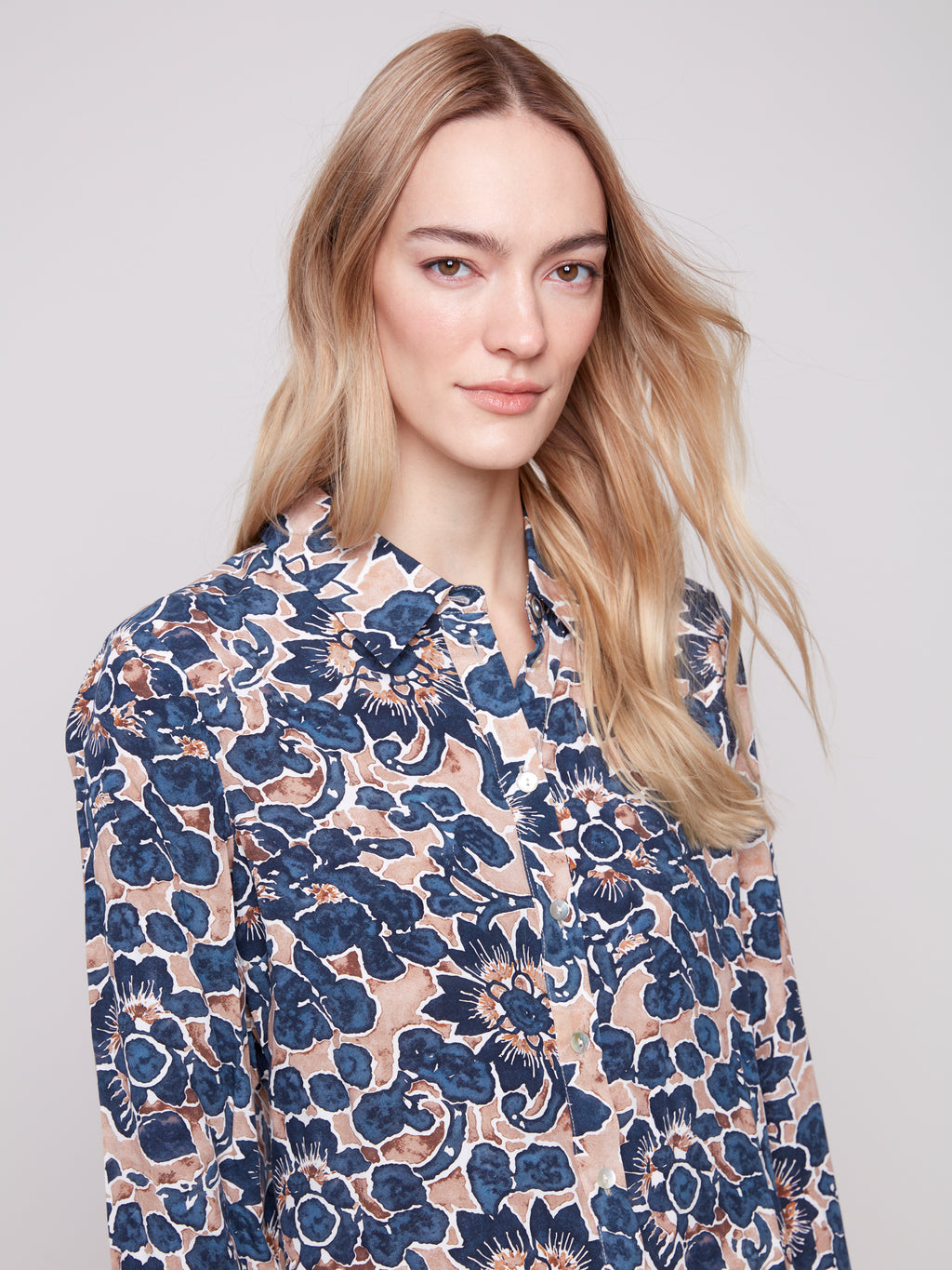 CB Print Blouse