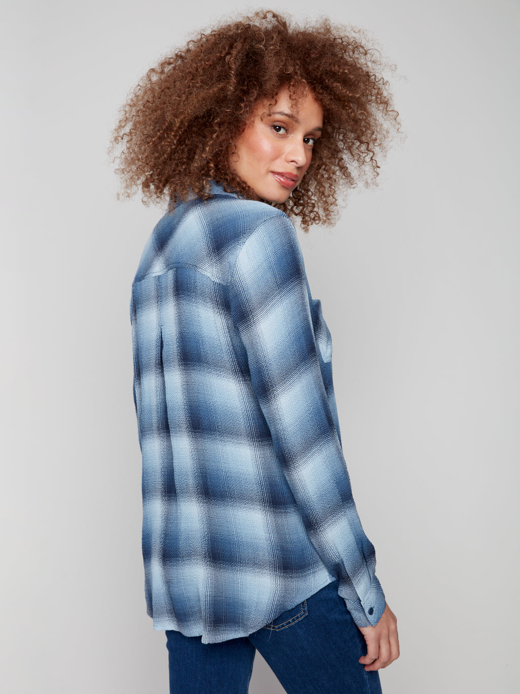 CB Denim Plaid Shirt