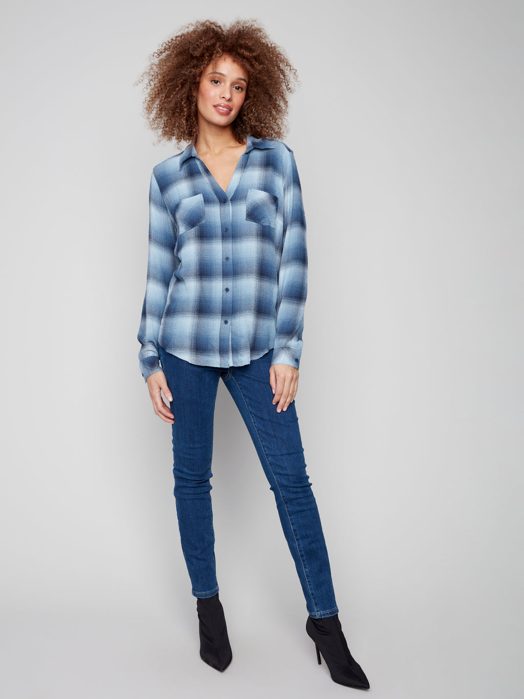 CB Denim Plaid Shirt