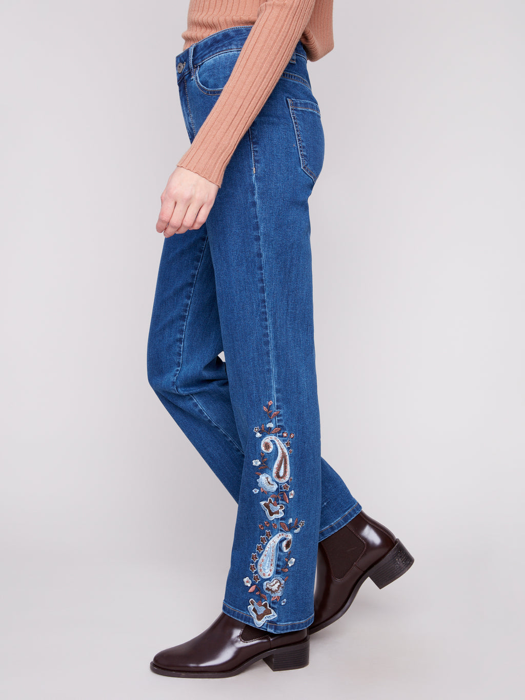 CB Paisley Embroidered Pant