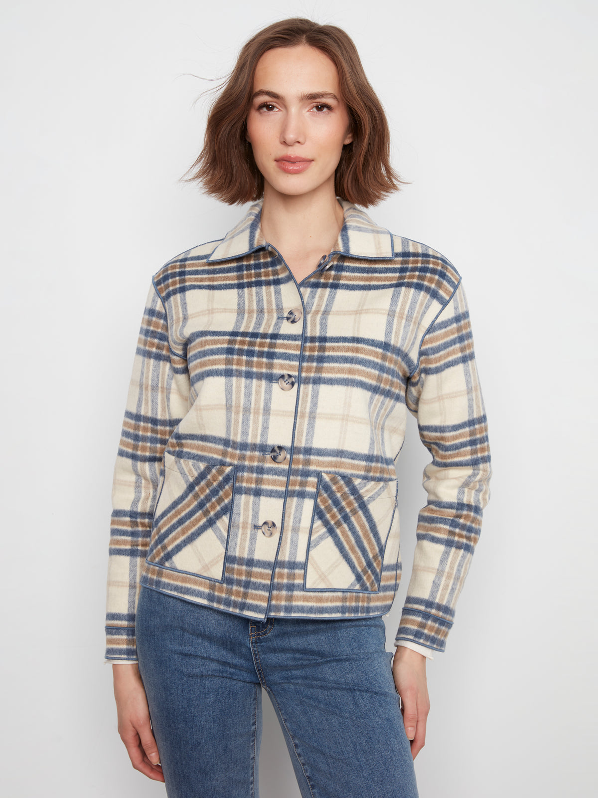 CB Reversible Plaid Jacket