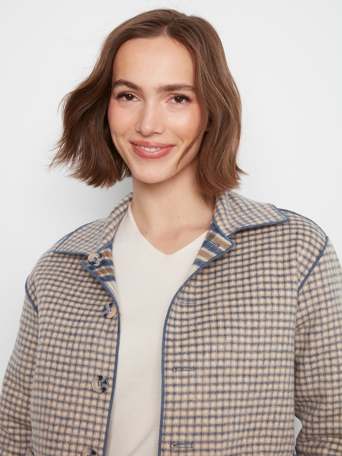 CB Reversible Plaid Jacket