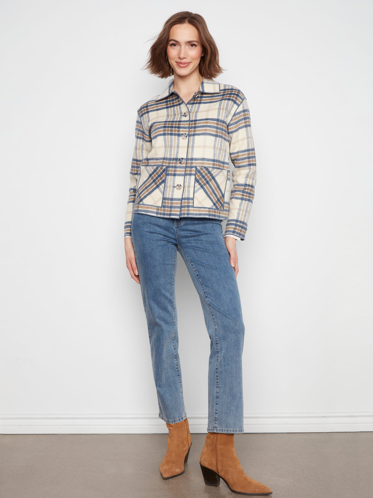 CB Reversible Plaid Jacket