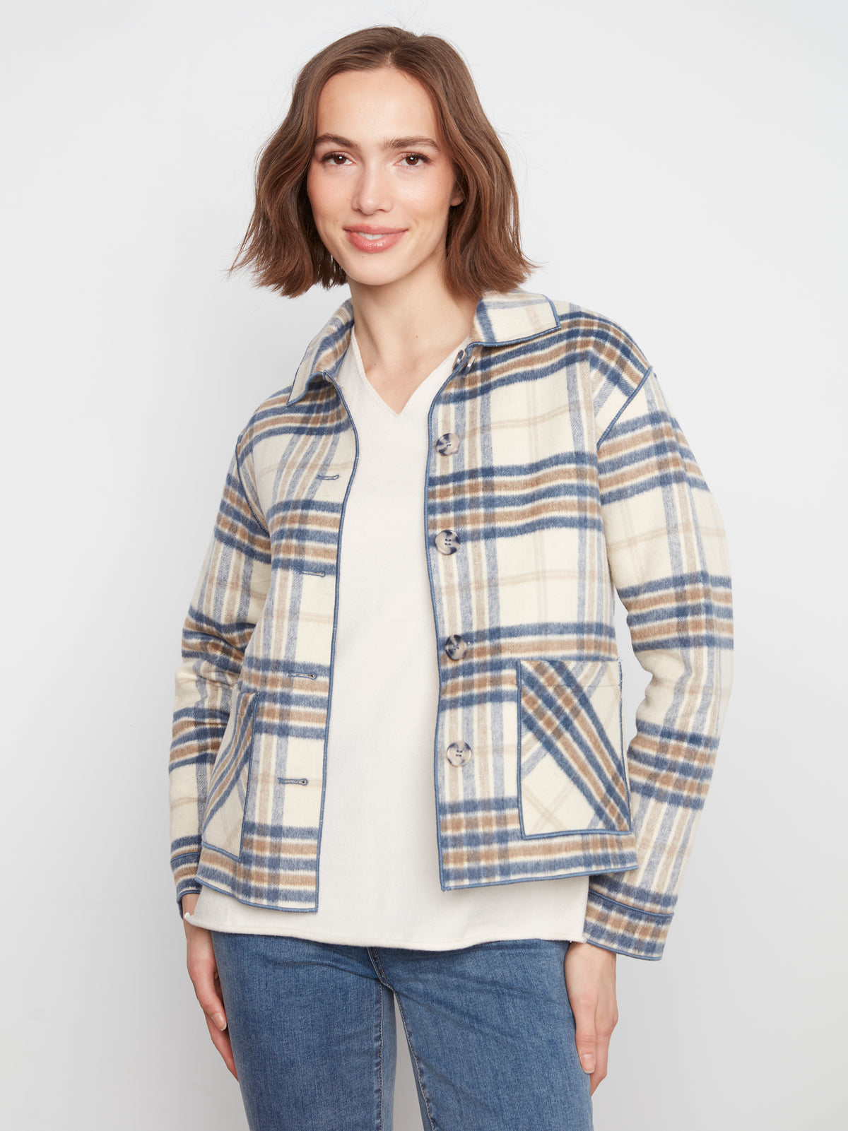 CB Reversible Plaid Jacket