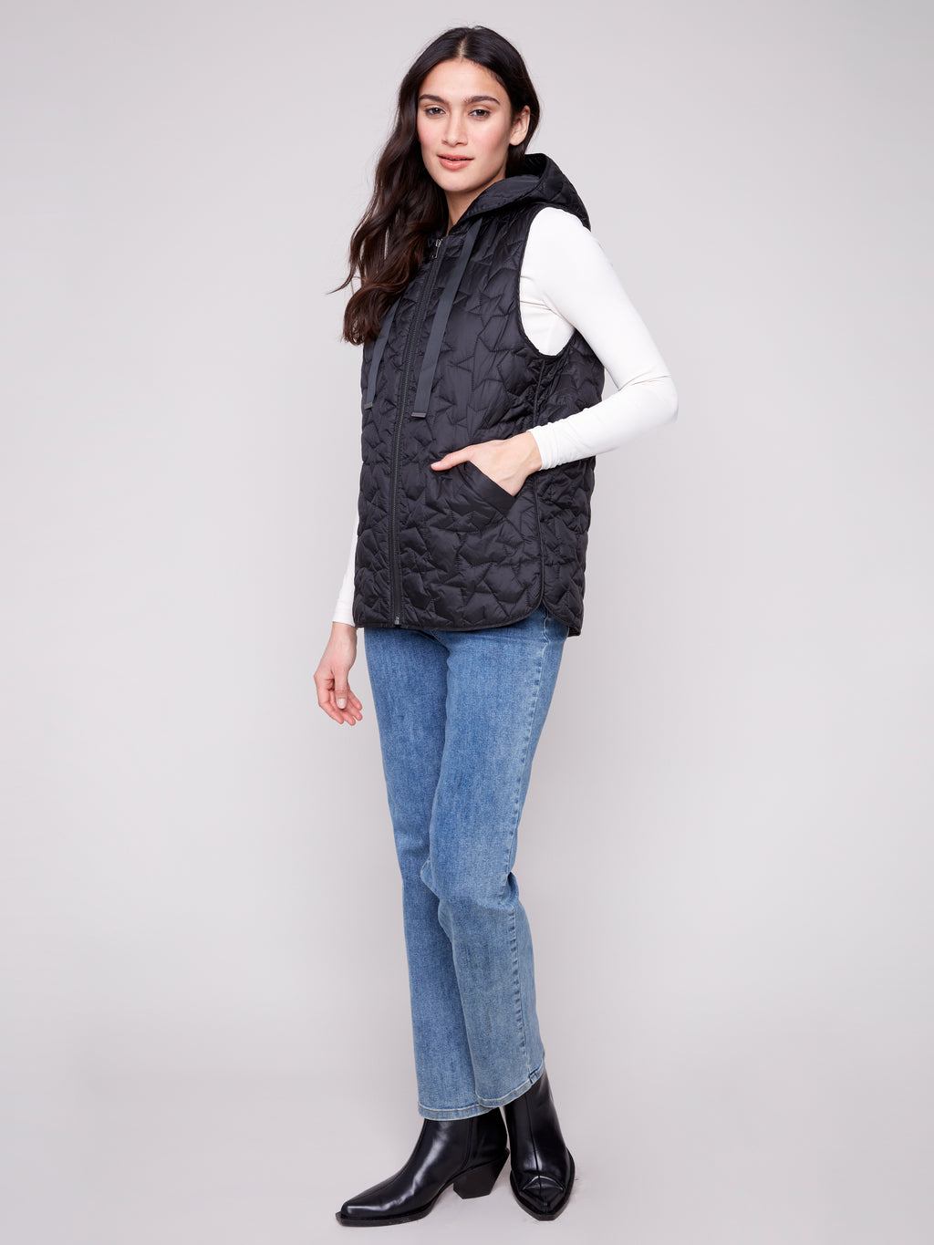 CB Star Quilted Vest