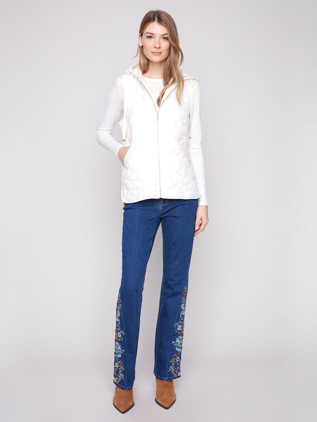 CB Star Quilted Vest