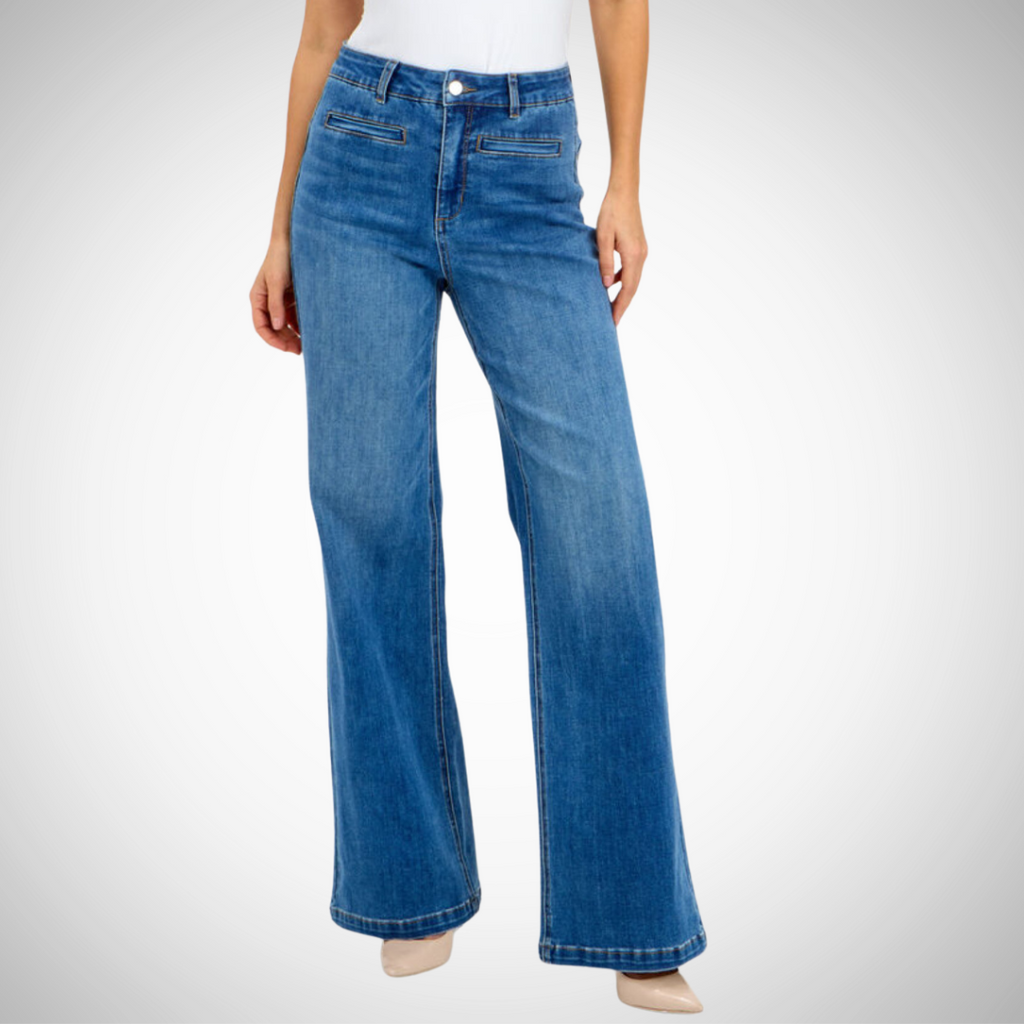 Frank Lyman | Wide Leg Jean