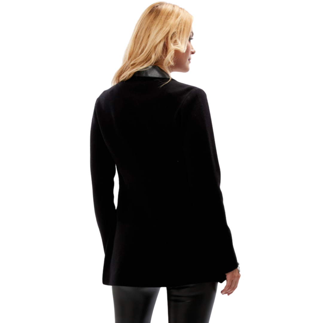 Frank Lyman Black Knit Jacket