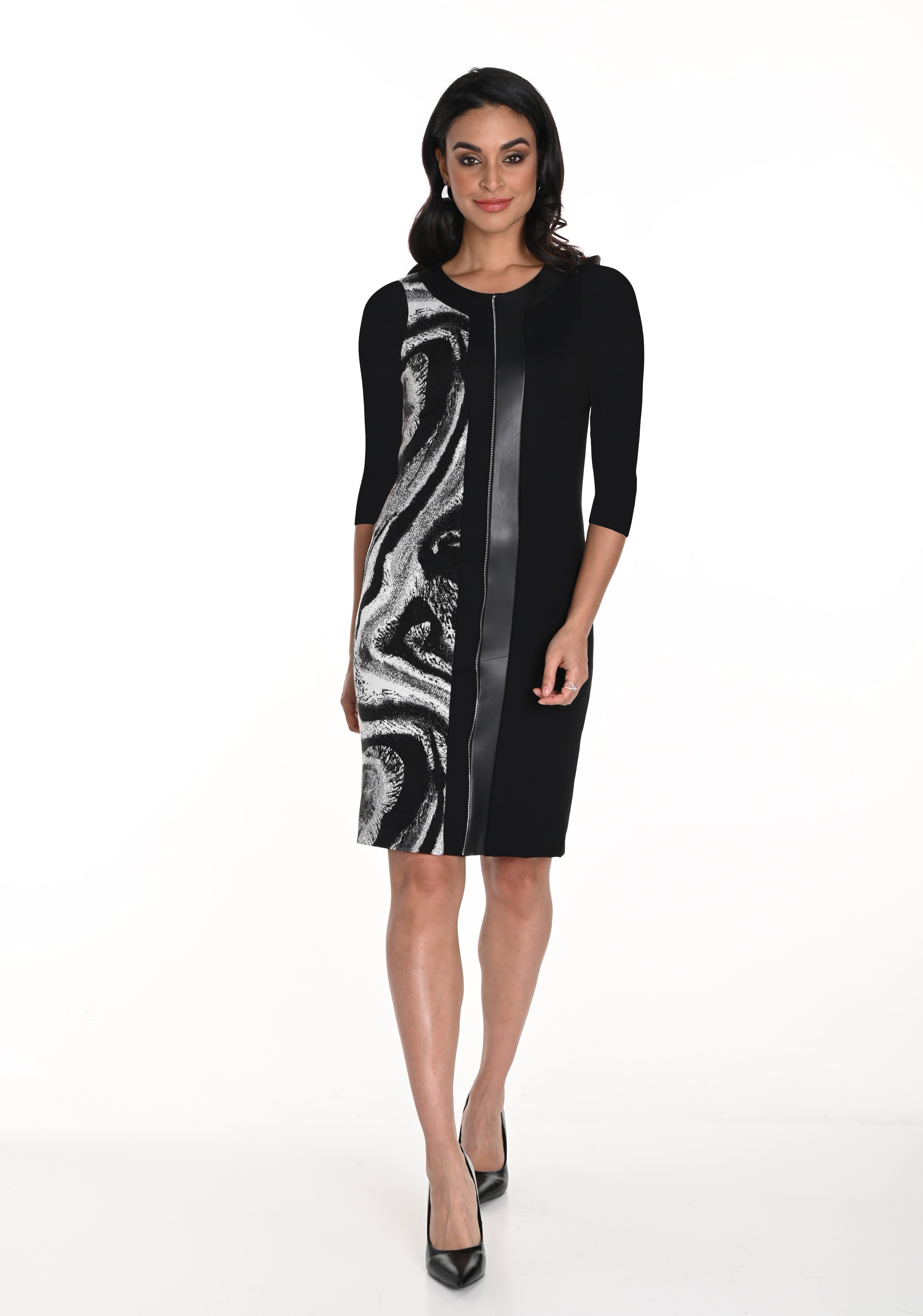 
Jaboli_Boutique-Fergus_Ontario-Frank_Lyman_Black_Grey_Knit_Dress-243299Brand: Frank Lyman
Style: Black/Grey Knit Dress - 243299
Design: Bold black and grey knit
Neckline: Flattering crew neck
Fit: Relaxed fit for comfort
Sleeves: 3/4 length sleeves
Details: Eye-catching grey-black print accents
Fabric: High-quality knit for durability and comfort
Occasion: Perfect for any event or casual wear
Collection: Timeless and contemporary design from Frank Lyman’s latest collection





