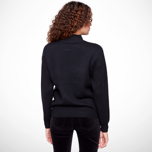 Jaboli_Boutique_-_Fergus_Ontario_-_Charlie_B_-_Floral_Embroidered_Sweater_-_C2660E-737B_-_Black
Cozy long-sleeve sweater
Elegant mock neck design
Black base with colorful floral embroidery
Luxurious fabric blend: 49% viscose, 28% polyester, 23% nylon
Perfect for elevating fall/winter wardrobe
Stylish and unique statement piece







