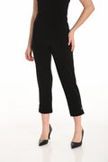Jaboli Boutique| Fergus Ontario|Frank Lyman | Black Knit Pant

Pull On

Colour Black

Slim Fit

Button Accent at ankle
95% Polyester, 5% Elastane,
Slim fit with comfortable stretch.
True to size.