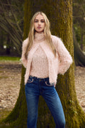 Jaboli Boutique | Fergus Ontario|Frank Lyman | Shaggy Knit Bolero

gorgeous eyelash knit,

clasp at collar,

cropped sleeves,

Blush Pink

Single Hook Closure

Shaggy Blush Bolero

100% POLYESTER