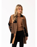 Jaboli Boutique | Fergus Ontario | Marble | Equestrian Cardigan | Cognac.

Shirt Collar

Colour - Charcoal/Black, Cognac/Black

Pockets

Long Sleeves with Tab Accent at cuff

Button Snaps Closure

Knee Length

Cotton/Polyamide Blend