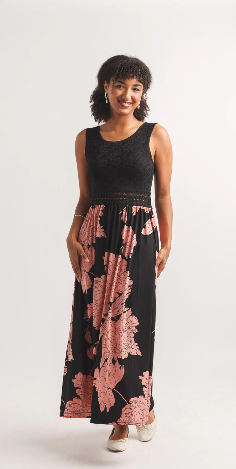 PN Floral Maxi Dress