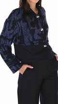 FL Blue Knit Jacket