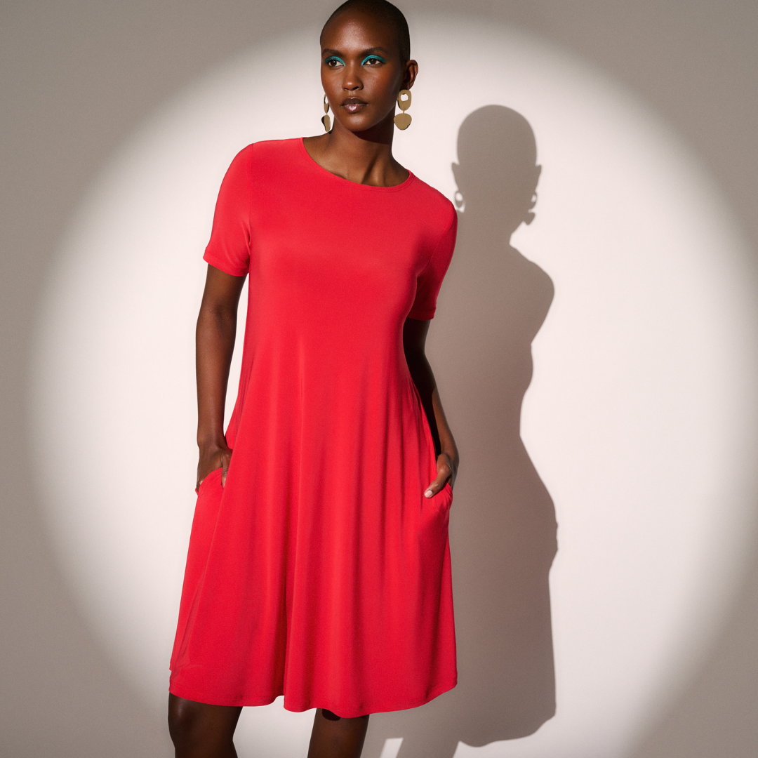 Joseph Ribkoff - Classic Tee Dress  Jaboli Boutique