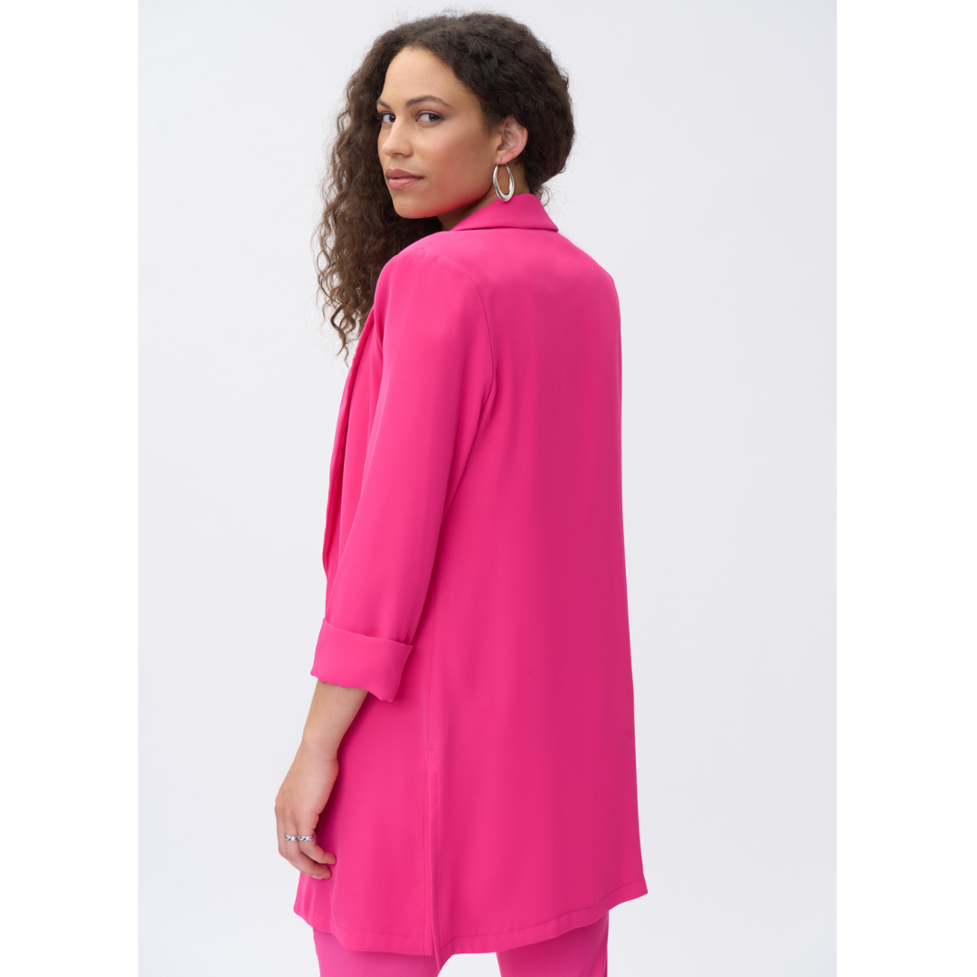 Pink 2025 longline blazer
